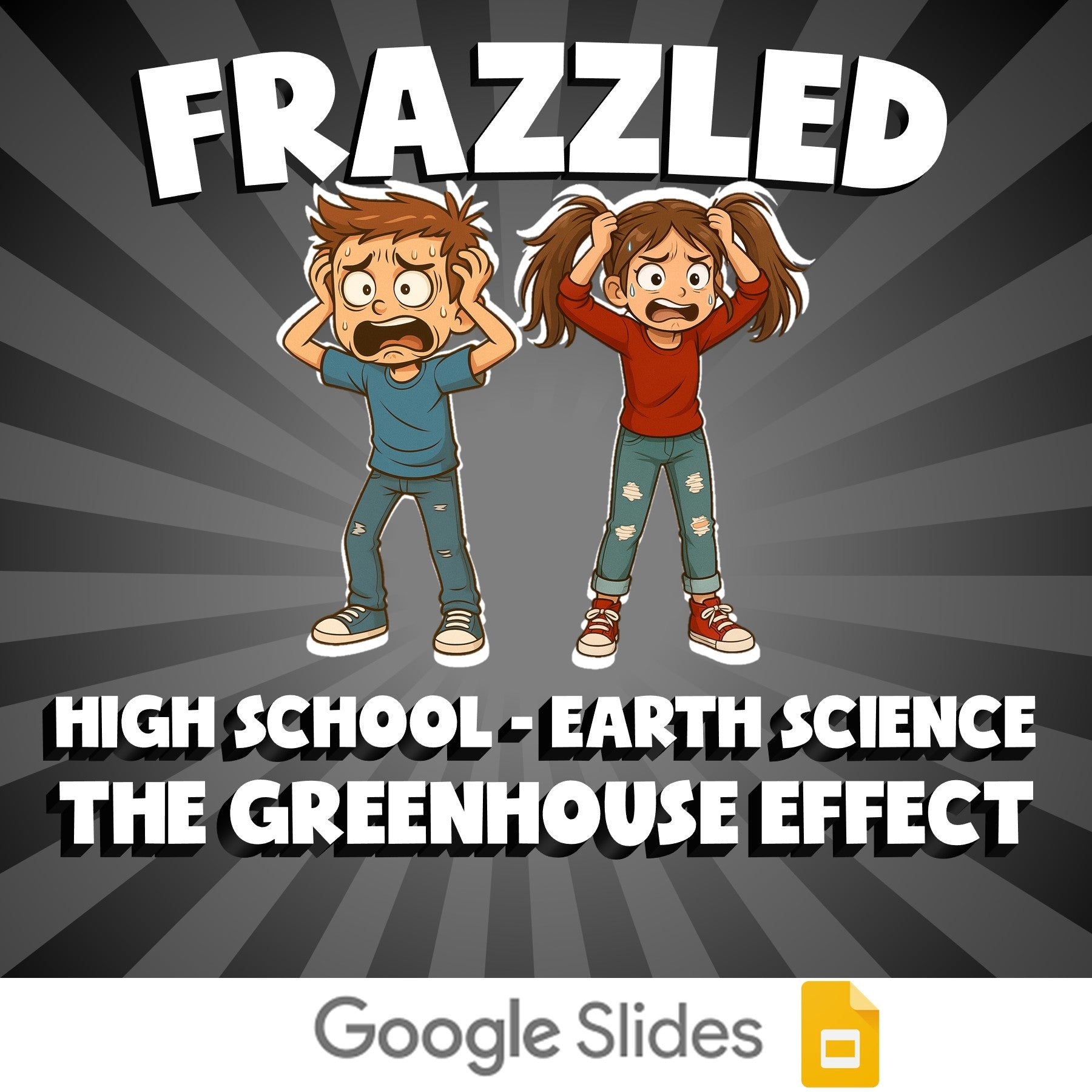 The Greenhouse Effect FRAZZLED Game - No Prep Earth Science Review Activity