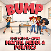 Digital Media & Politics BUMP Civics Game - No Prep Review Activity