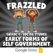 Early Forms of Self Government FRAZZLED Socials Game - No Prep Grade 4 Review