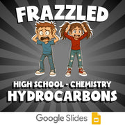 Hydrocarbons FRAZZLED Science Game - No Prep Chemistry Review Activity