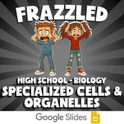 Specialized Cells & Organelles FRAZZLED Science Game - No Prep Biology Review