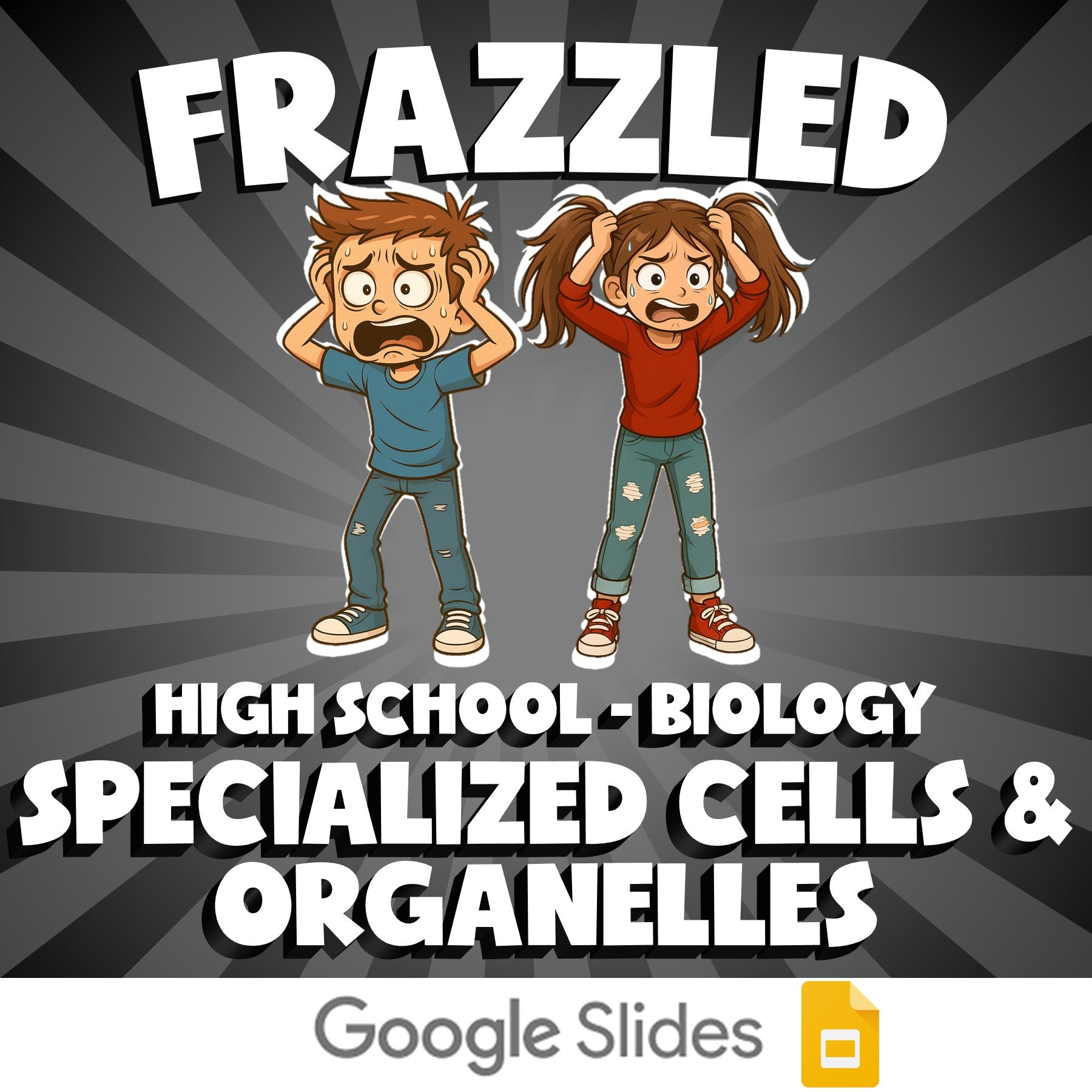 Specialized Cells & Organelles FRAZZLED Science Game - No Prep Biology Review