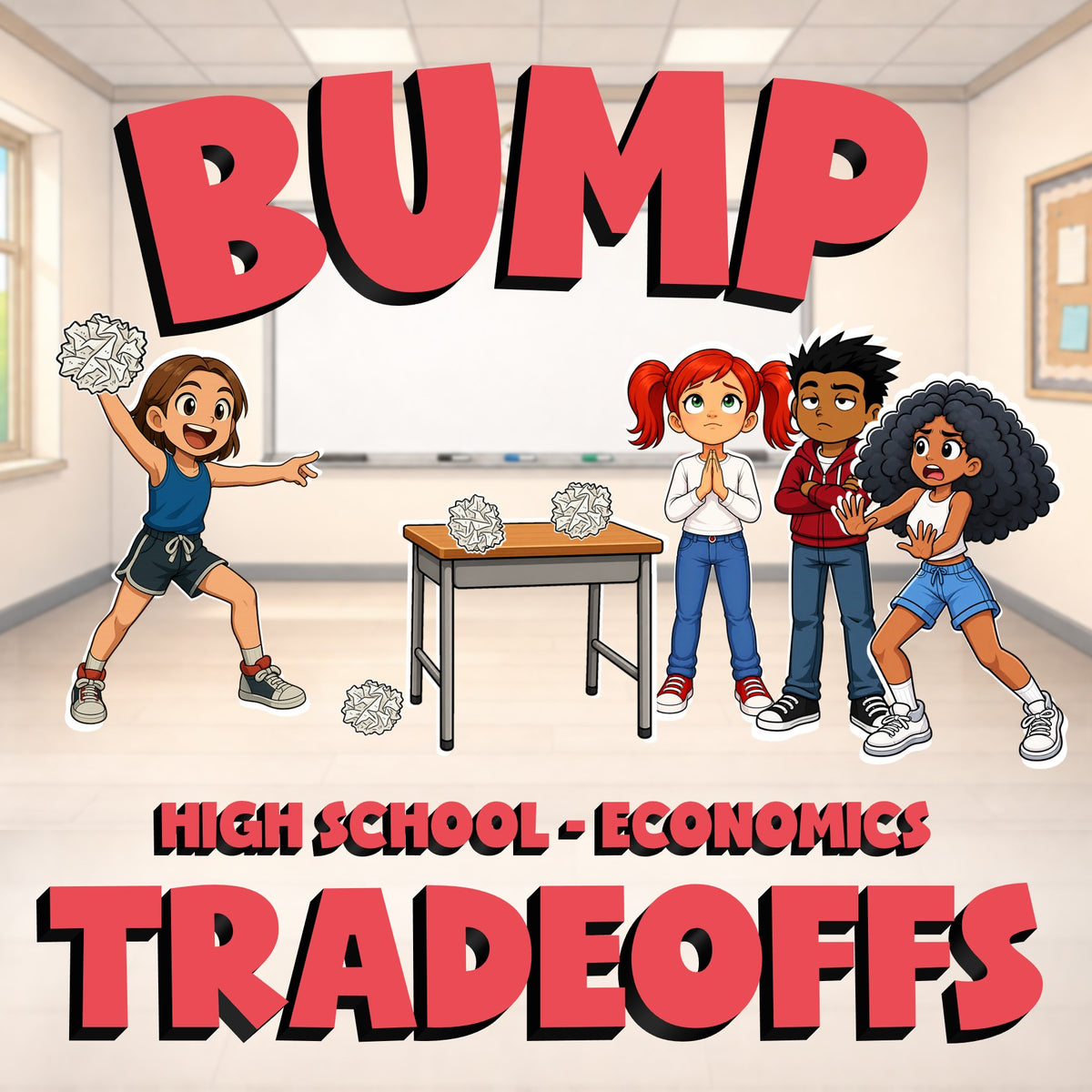 Tradeoffs BUMP Economics Game - No Prep Review Activity