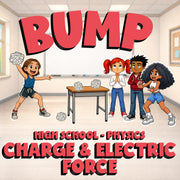 Charge & Electric Force BUMP Science Game - No Prep Physics Review Activity