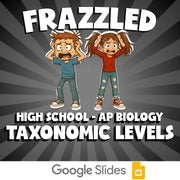 Taxonomic Levels FRAZZLED Science Game - No Prep AP Biology Review Activity