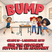 Find the Strongest Support in an Argument BUMP ELA Game - No Prep Grade 10