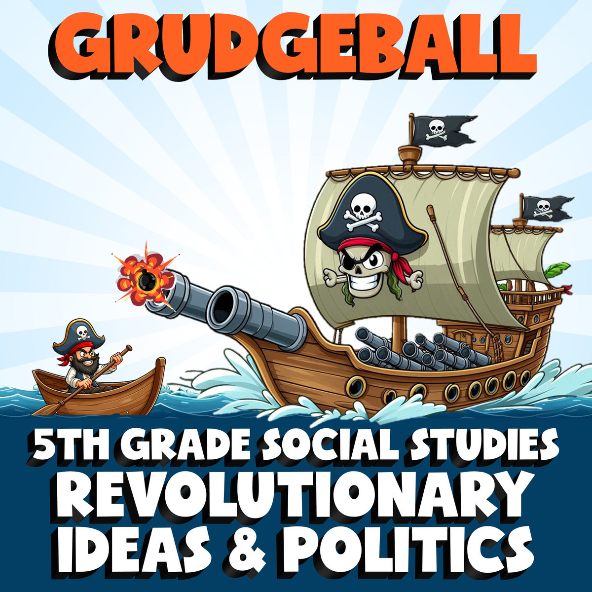 Revolutionary Ideas & Politics GRUDGEBALL Socials Game - No Prep Grade 5 Review