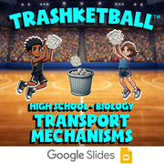 Transport Mechanisms TRASHKETBALL Science Game - No Prep Biology Review Activity