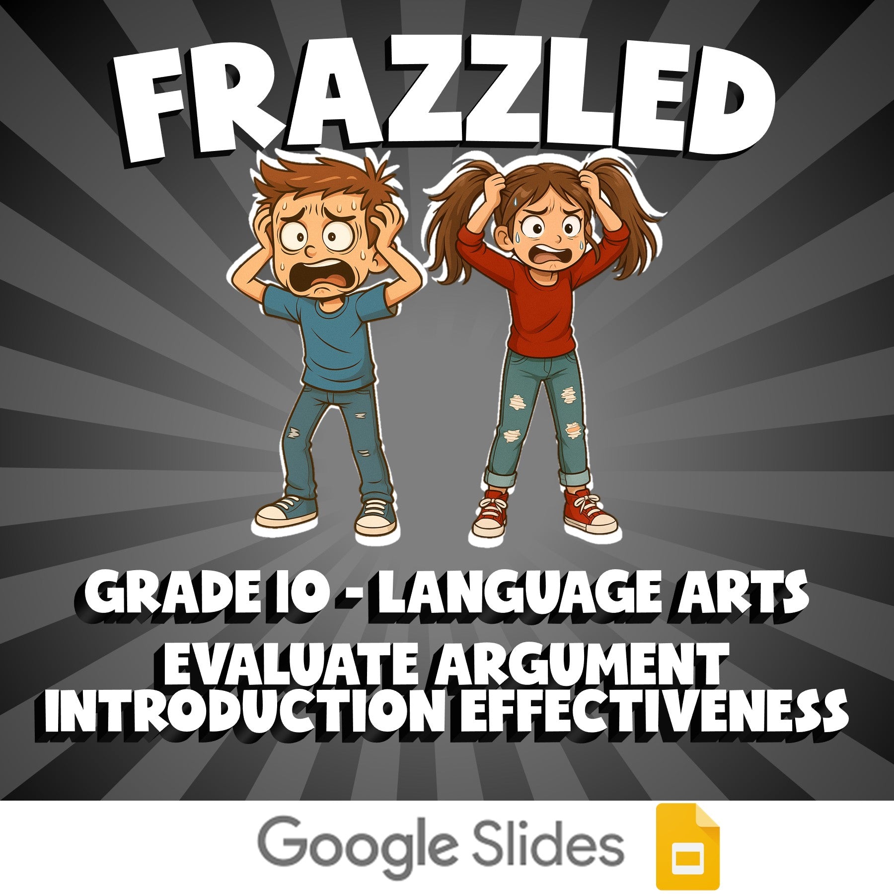 Evaluate Argument Introduction Effectiveness FRAZZLED ELA Game - Grade 10