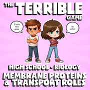 Membrane Proteins & Transport Roles THE TERRIBLE GAME - Biology Science Review