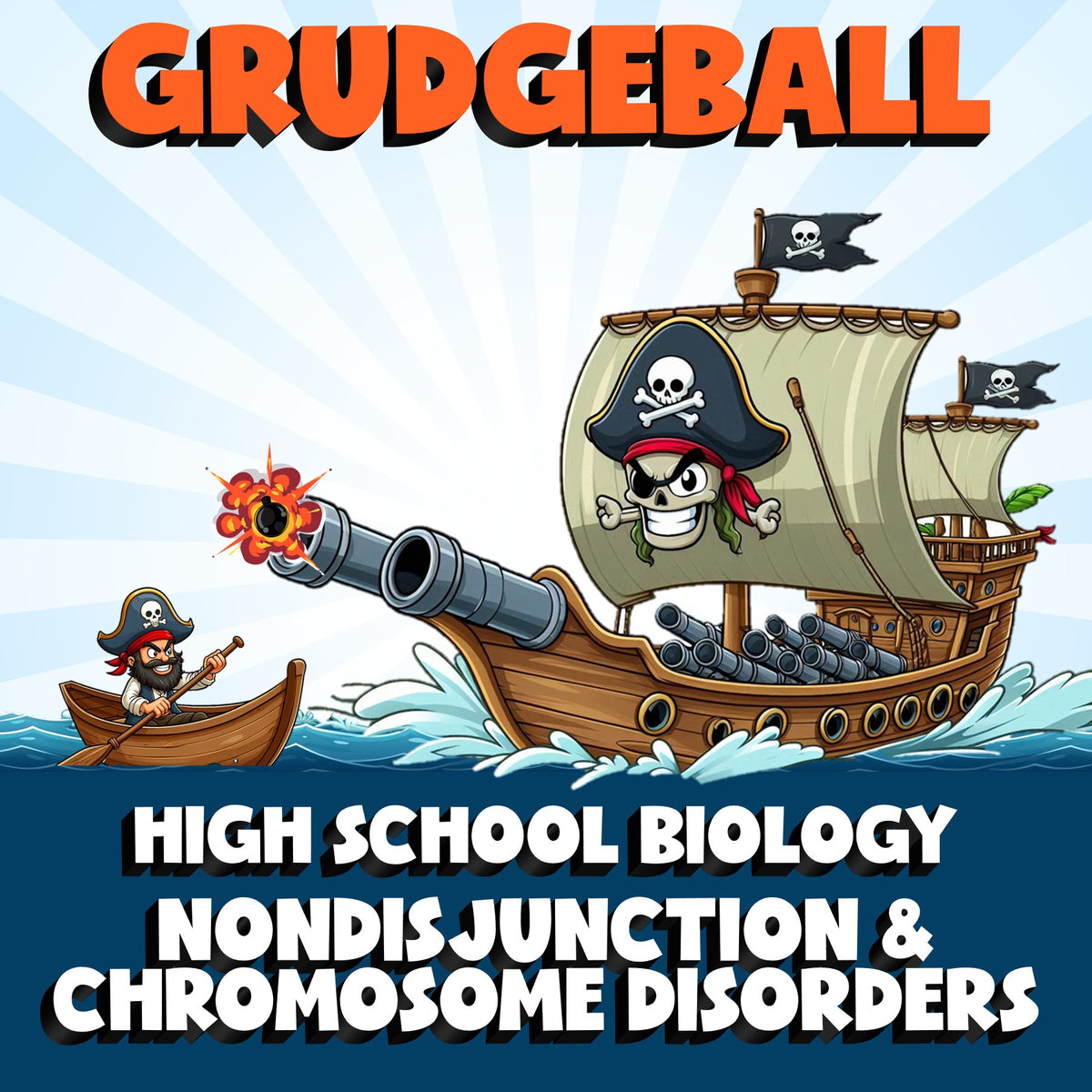 Nondisjunction & Chromosome Disorders GRUDGEBALL Science Game - No Prep Biology