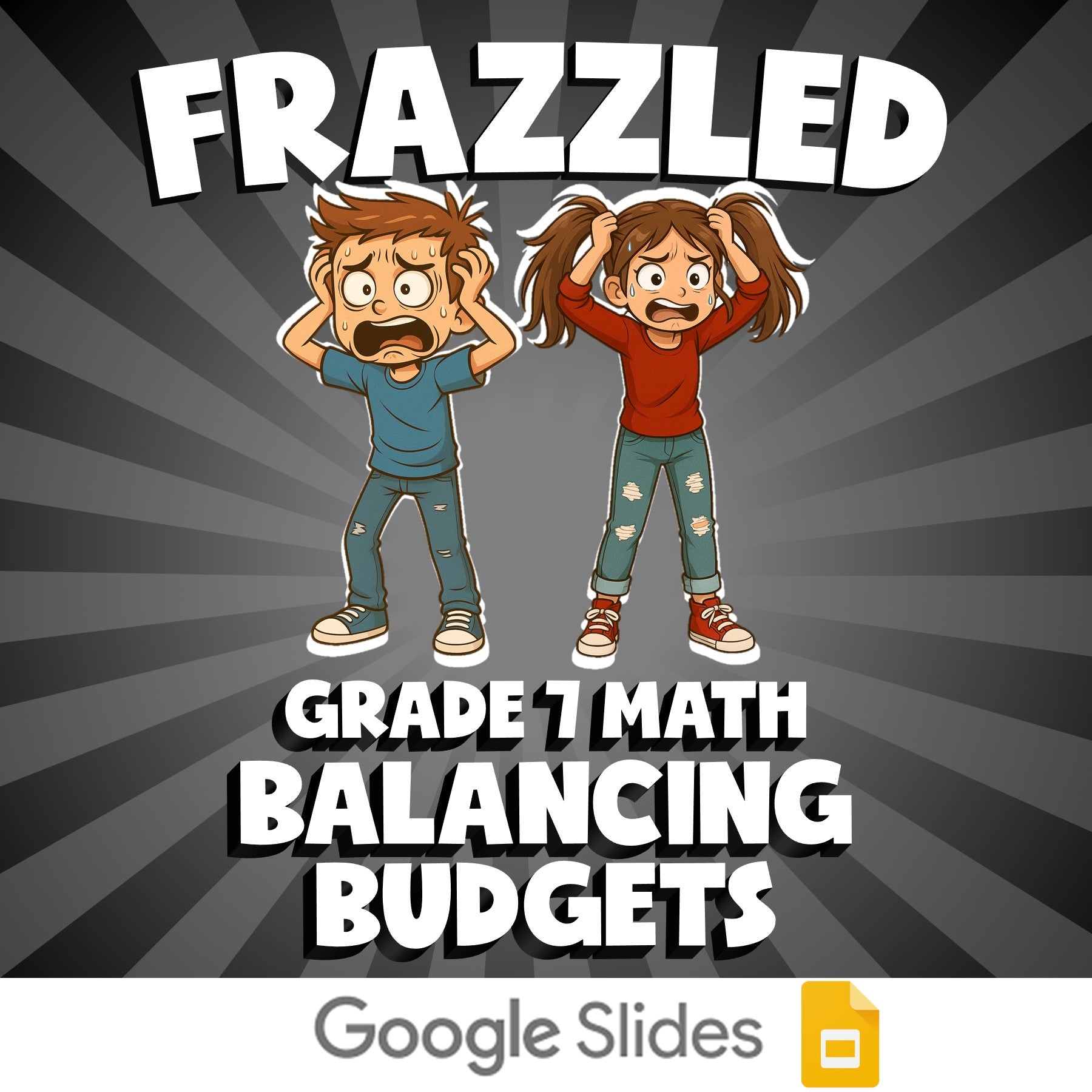 Balancing Budgets FRAZZLED Math Game - No Prep Grade 7 Review Activity