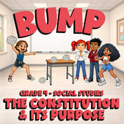 The Constitution & Its Purpose BUMP Socials Game - No Prep Grade 4 Review