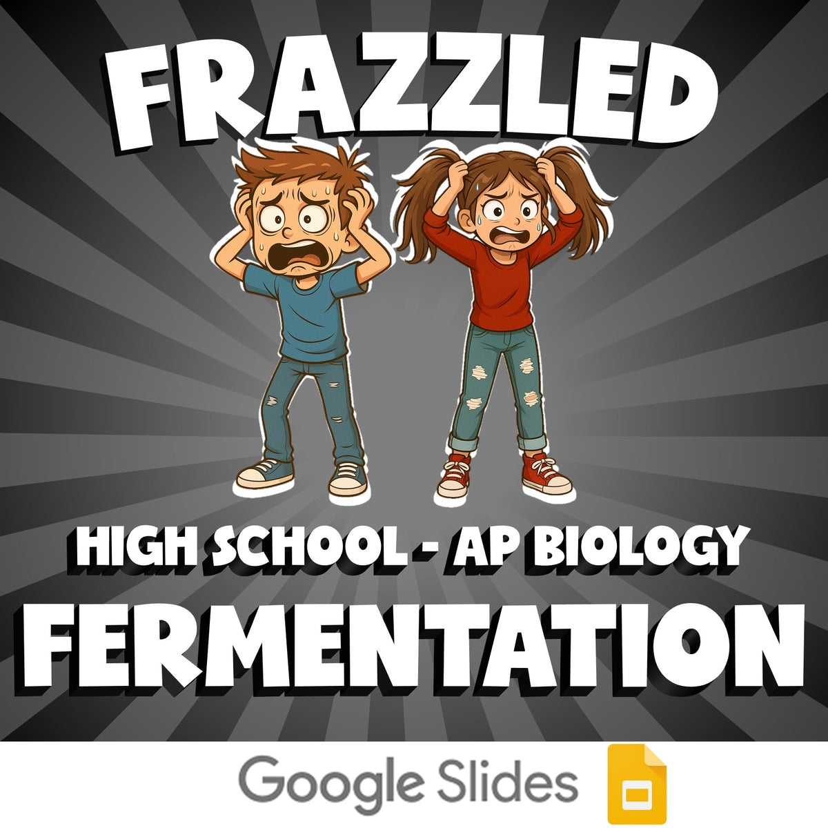 Fermentation FRAZZLED Science Game - No Prep AP Biology Review Activity