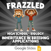 Inheritance in Breeding Applications FRAZZLED Science Game - No Prep Biology