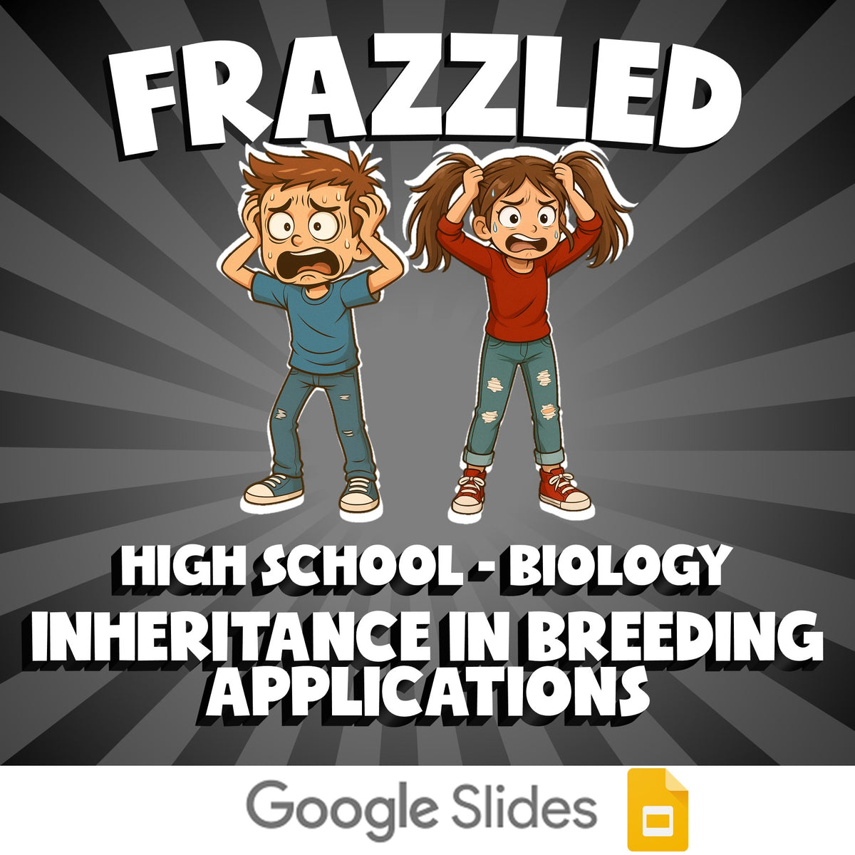 Inheritance in Breeding Applications FRAZZLED Science Game - No Prep Biology