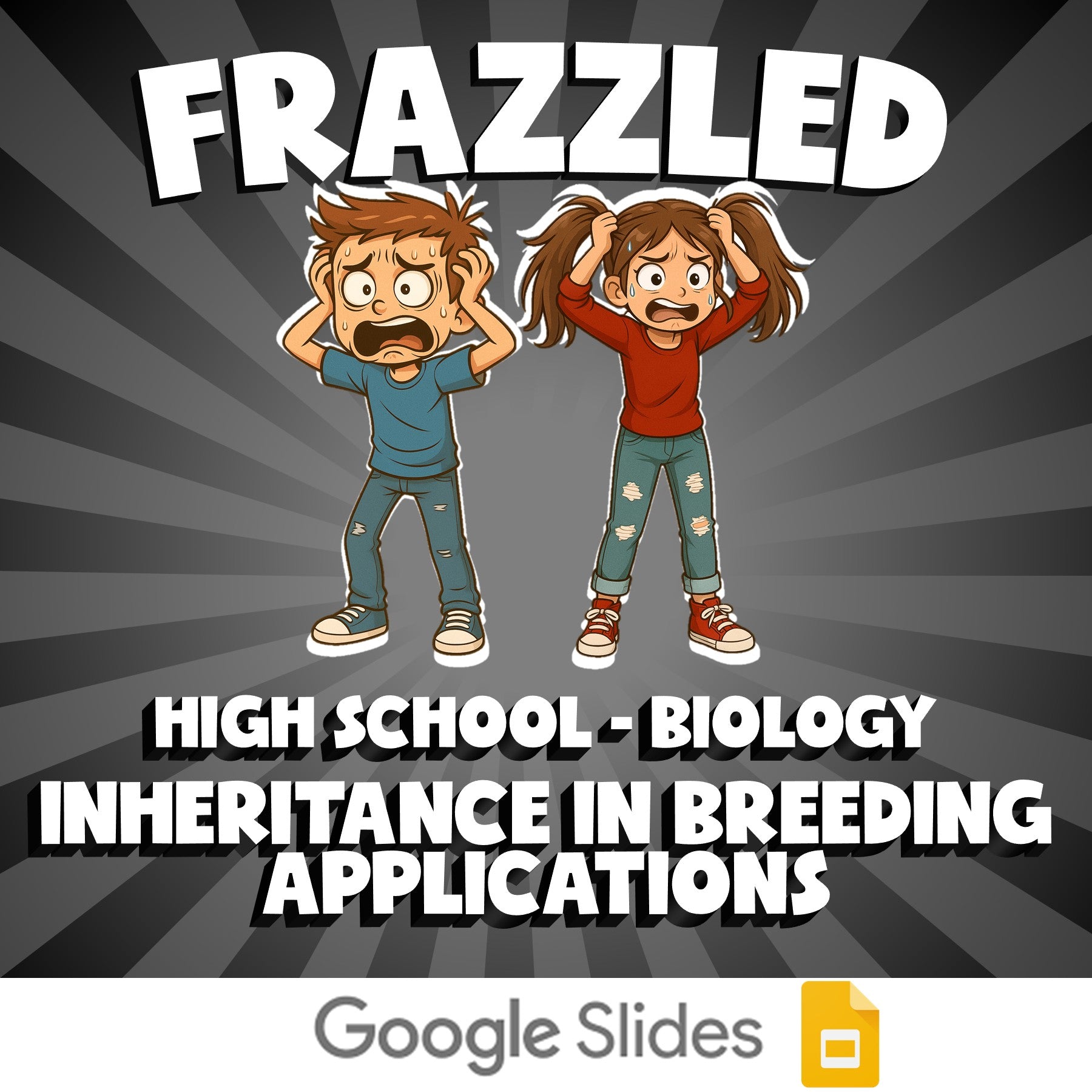 Inheritance in Breeding Applications FRAZZLED Science Game - No Prep Biology