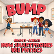 How Smartphones Use Physics BUMP Science Game - No Prep Grade 5 Review Activity