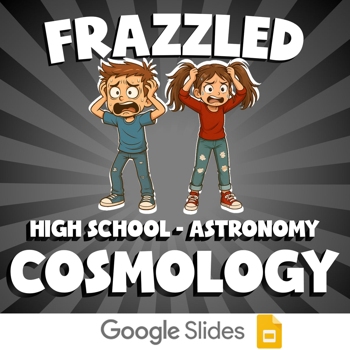 Cosmology FRAZZLED Science Game - No Prep Astronomy Review Activity