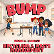 Recycling & Waste Management BUMP Science Game - No Prep Grade 6 Review Activity