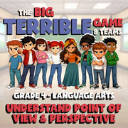 Understand Point of View & Perspective BIG TERRIBLE GAME - Grade 4 ELA Review