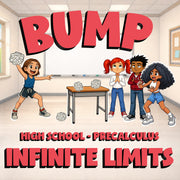 Infinite Limits BUMP Math Game - No Prep PreCalculus Review Activity