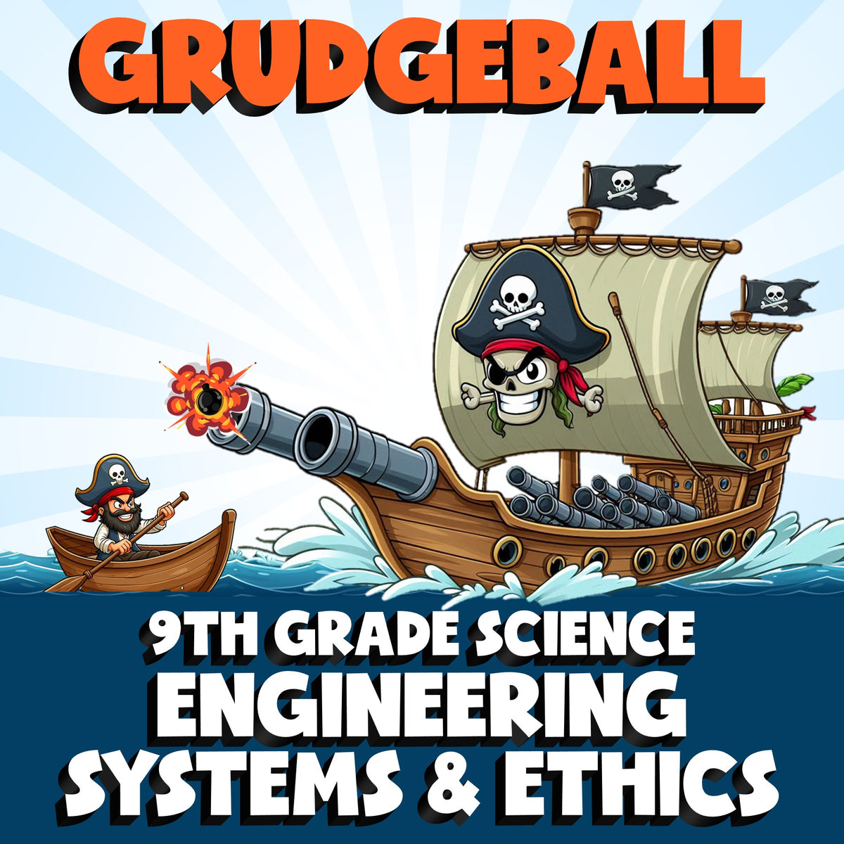 Engineering Systems & Ethics GRUDGEBALL Science Game - No Prep Grade 9 Review