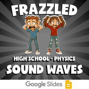 Sound Waves FRAZZLED Science Game - No Prep Physics Review Activity