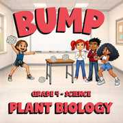 Plant Biology BUMP Science Game - No Prep Grade 4 Review Activity