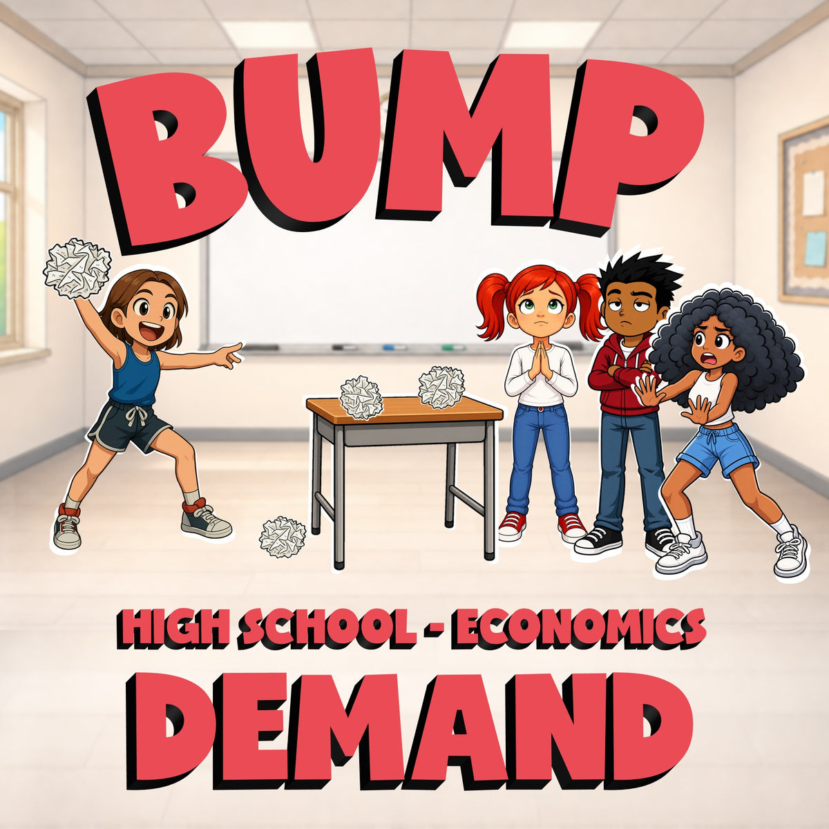 Demand BUMP Economics Game - No Prep Review Activity