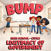 Legitimacy of Government BUMP Civics Game - No Prep Review Activity