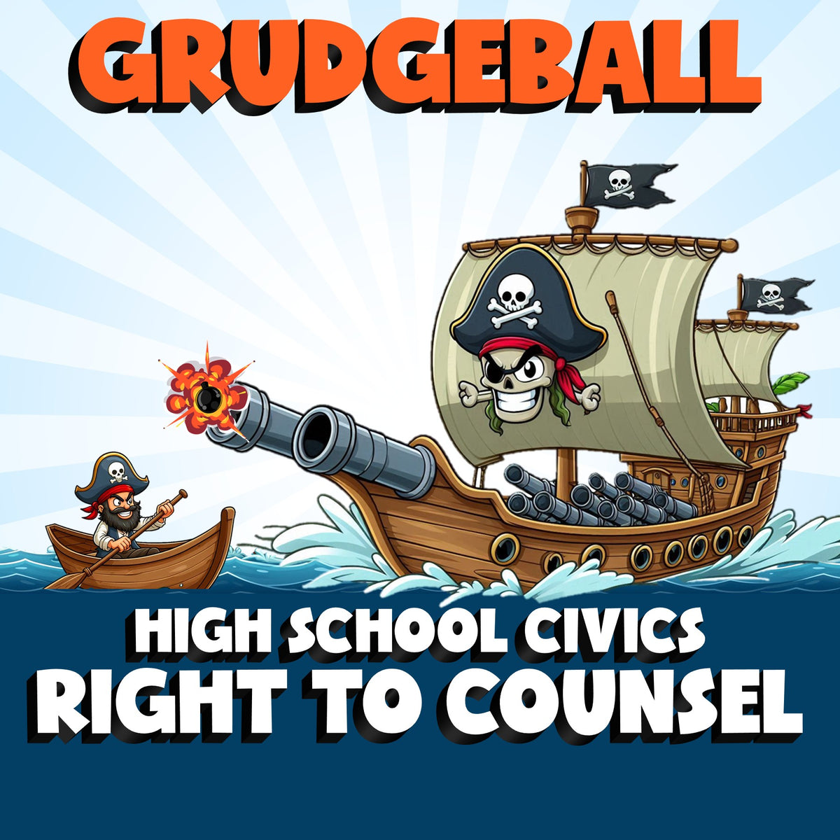 Right to Counsel GRUDGEBALL Civics Game - No Prep Review Activity