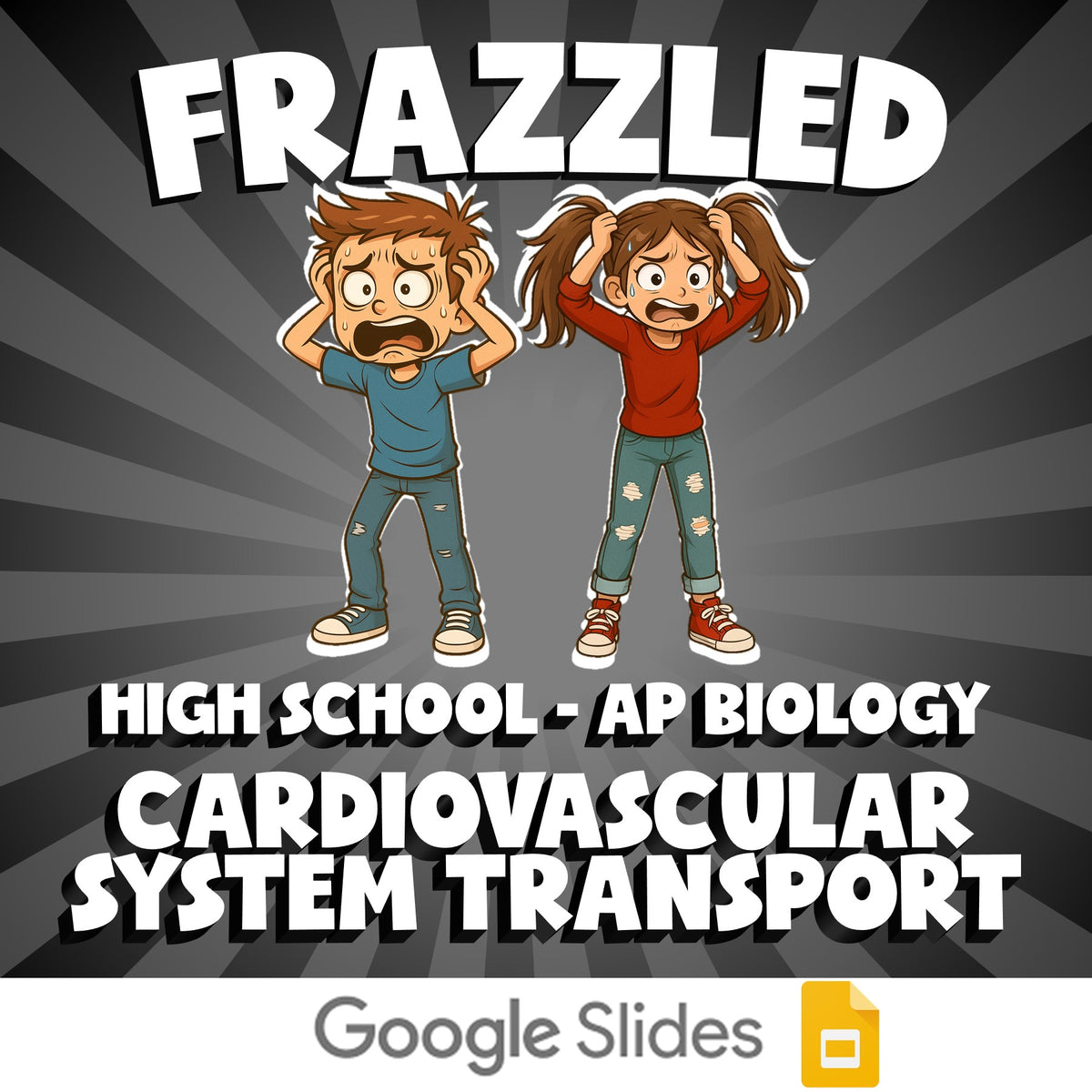 Cardiovascular System Transport FRAZZLED Science Game - No Prep AP Biology