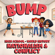 Nationalism & Conflict BUMP Game - No Prep World History Review Activity