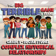 Complex Historical Relationships BIG TERRIBLE GAME - Grade 5 Socials Review