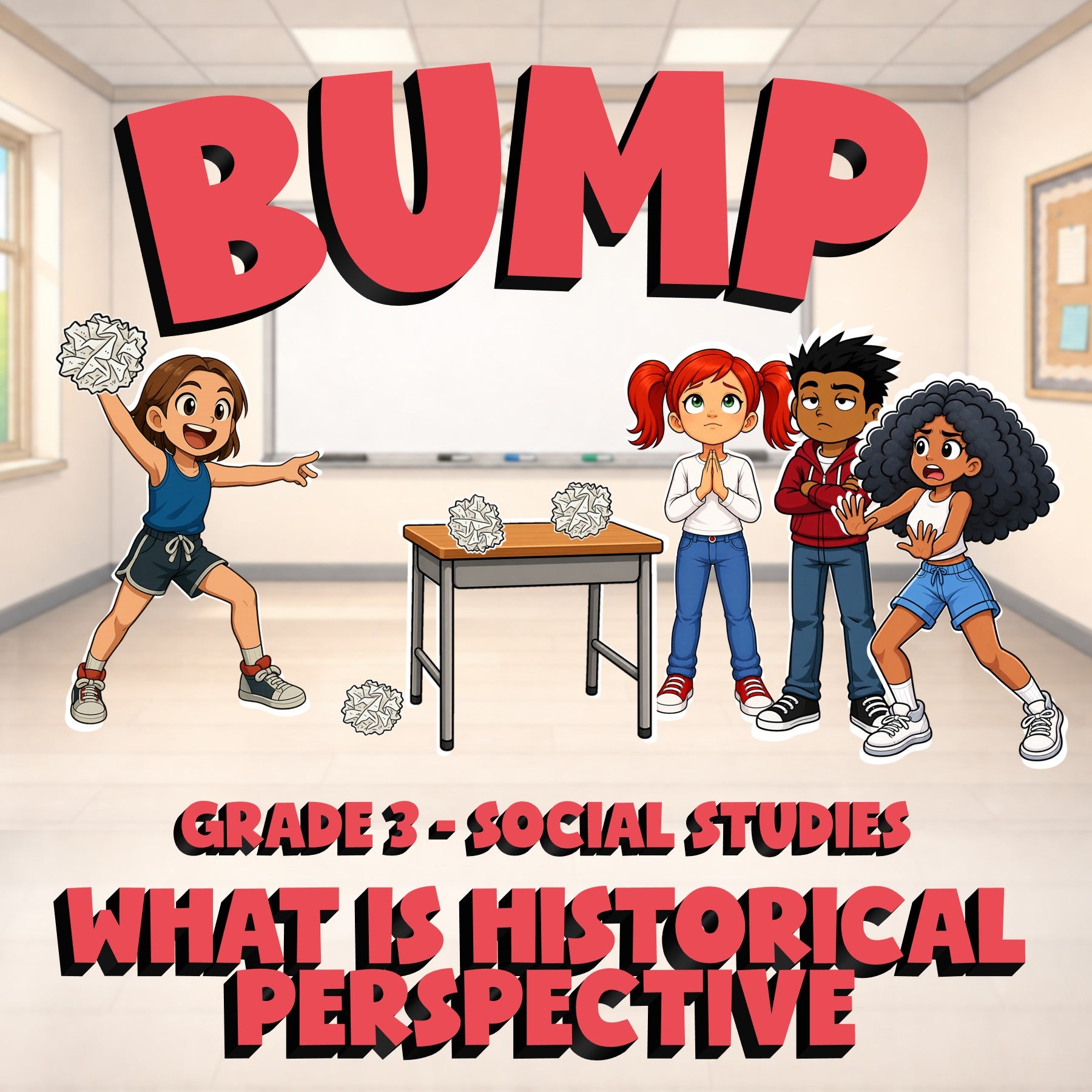 What Is Historical Perspective BUMP Socials Game - No Prep Grade 3 Review