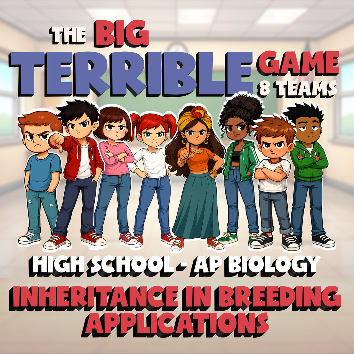 Inheritance in Breeding Applications BIG TERRIBLE GAME - AP Biology Review