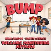 Volcanic Monitoring Methods BUMP Game - No Prep Earth Science Review Activity