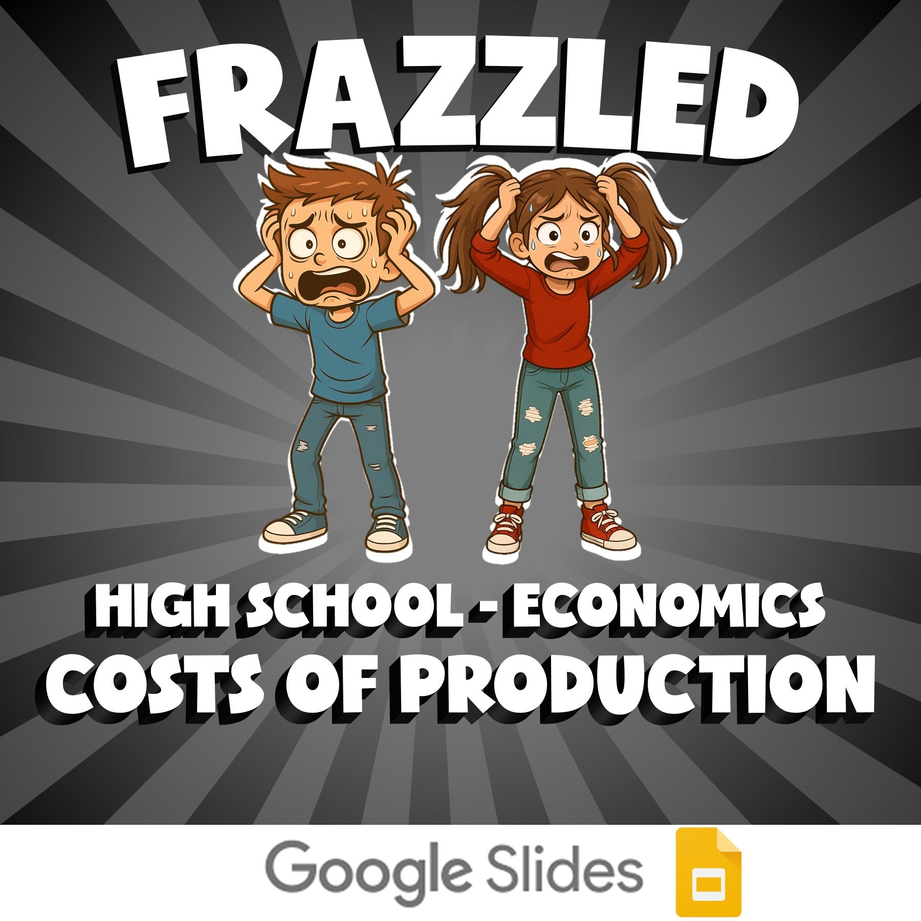 Costs of Production FRAZZLED Economics Game - No Prep Review Activity