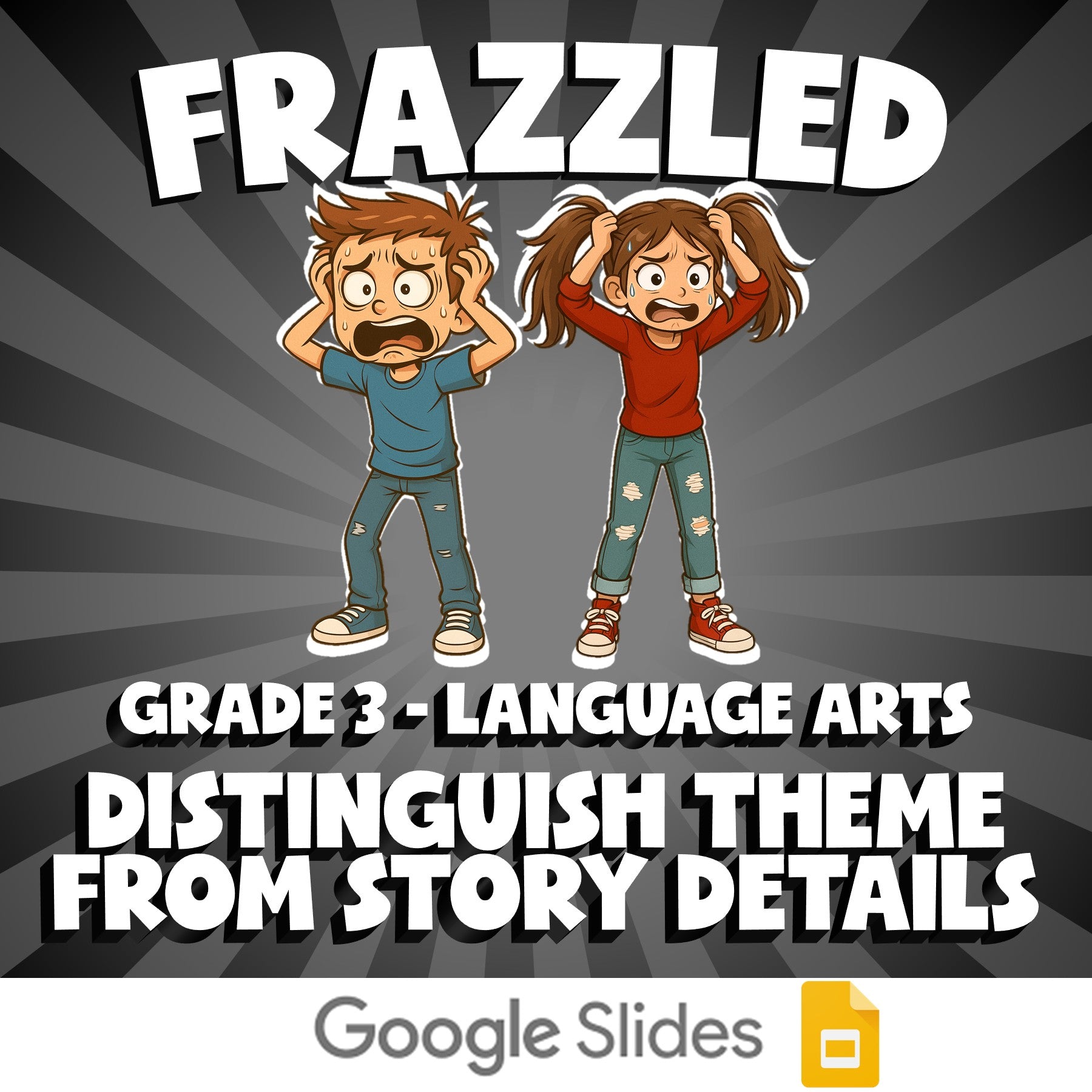 Distinguish Theme From Story Details FRAZZLED ELA Game - No Prep Grade 3 Review