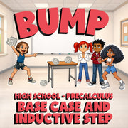 Base Case and Inductive Step BUMP Math Game - No Prep PreCalculus Review
