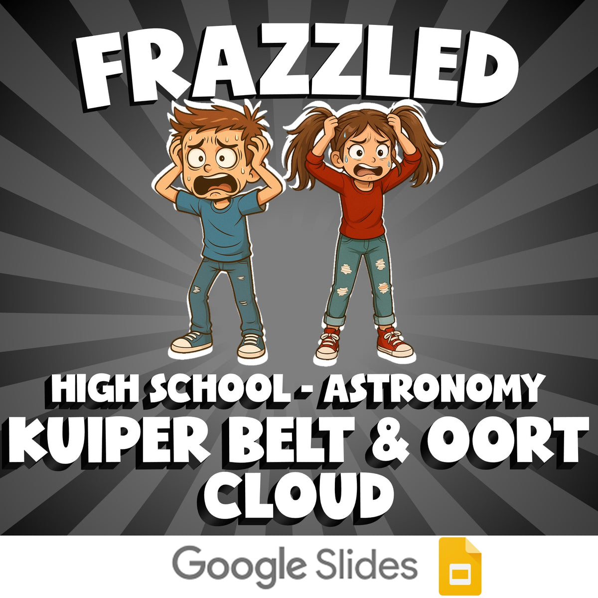 Kuiper Belt & Oort Cloud FRAZZLED Science Game - No Prep Astronomy Review