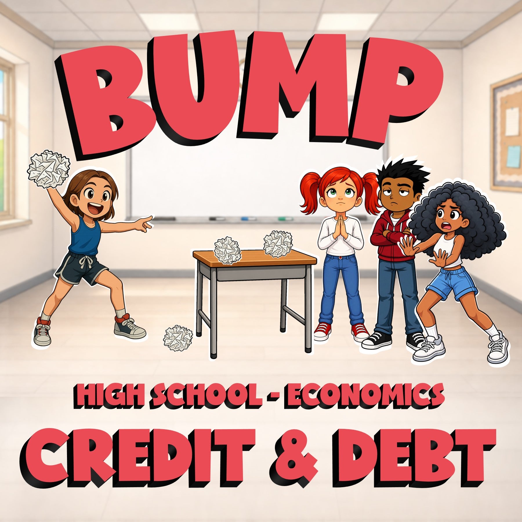 Credit & Debt BUMP Economics Game - No Prep Review Activity