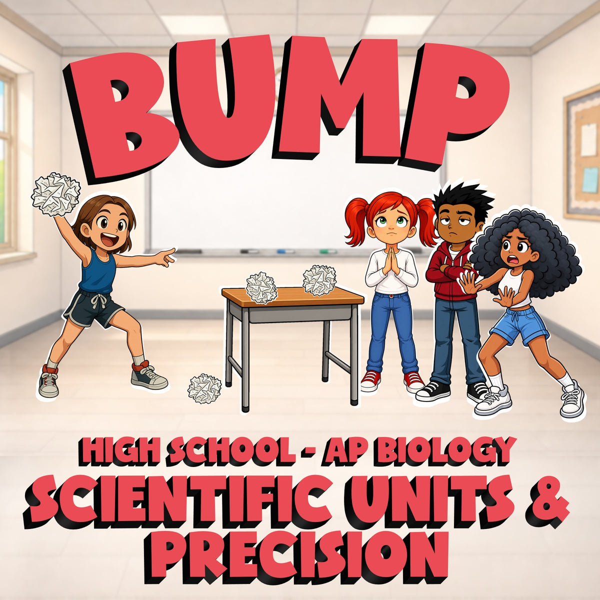 Scientific Units & Precision BUMP Science Game - No Prep AP Biology Review