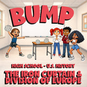 The Iron Curtain & Division of Europe BUMP U.S. History Game - No Prep Review