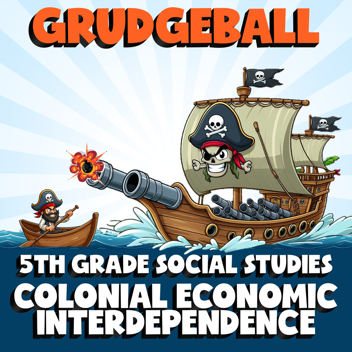 Colonial Economic Interdependence GRUDGEBALL Socials Game - No Prep Grade 5