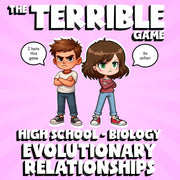 Evolutionary Relationships THE TERRIBLE GAME - No Prep Biology Science Review