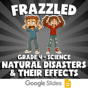 Natural Disasters & Their Effects FRAZZLED Science Game - No Prep Grade 4 Review