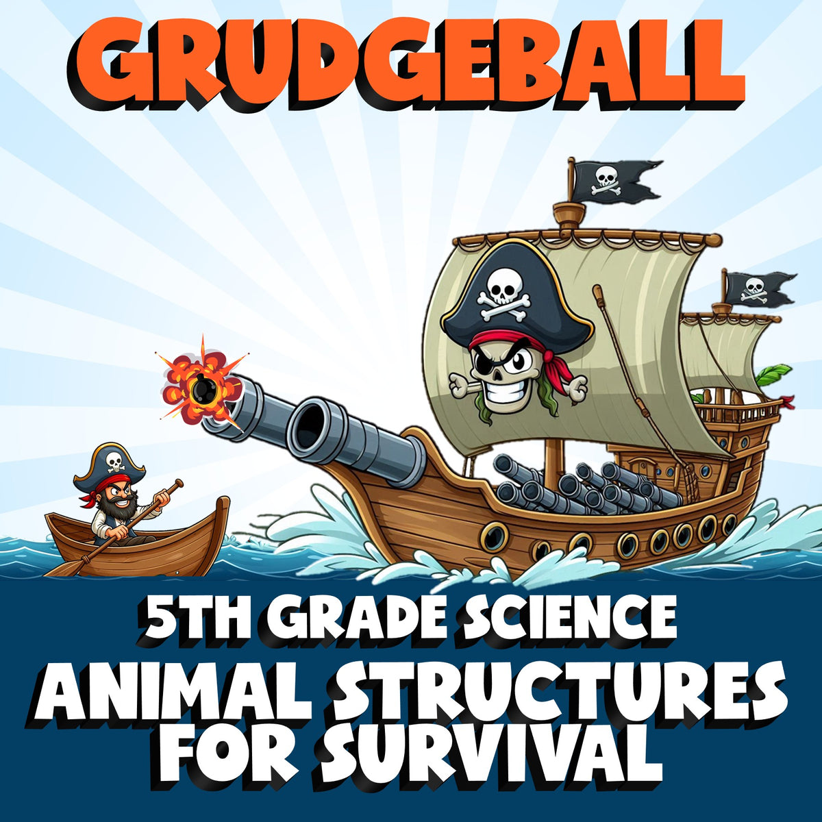 Animal Structures for Survival GRUDGEBALL Science Game - No Prep Grade 5 Review