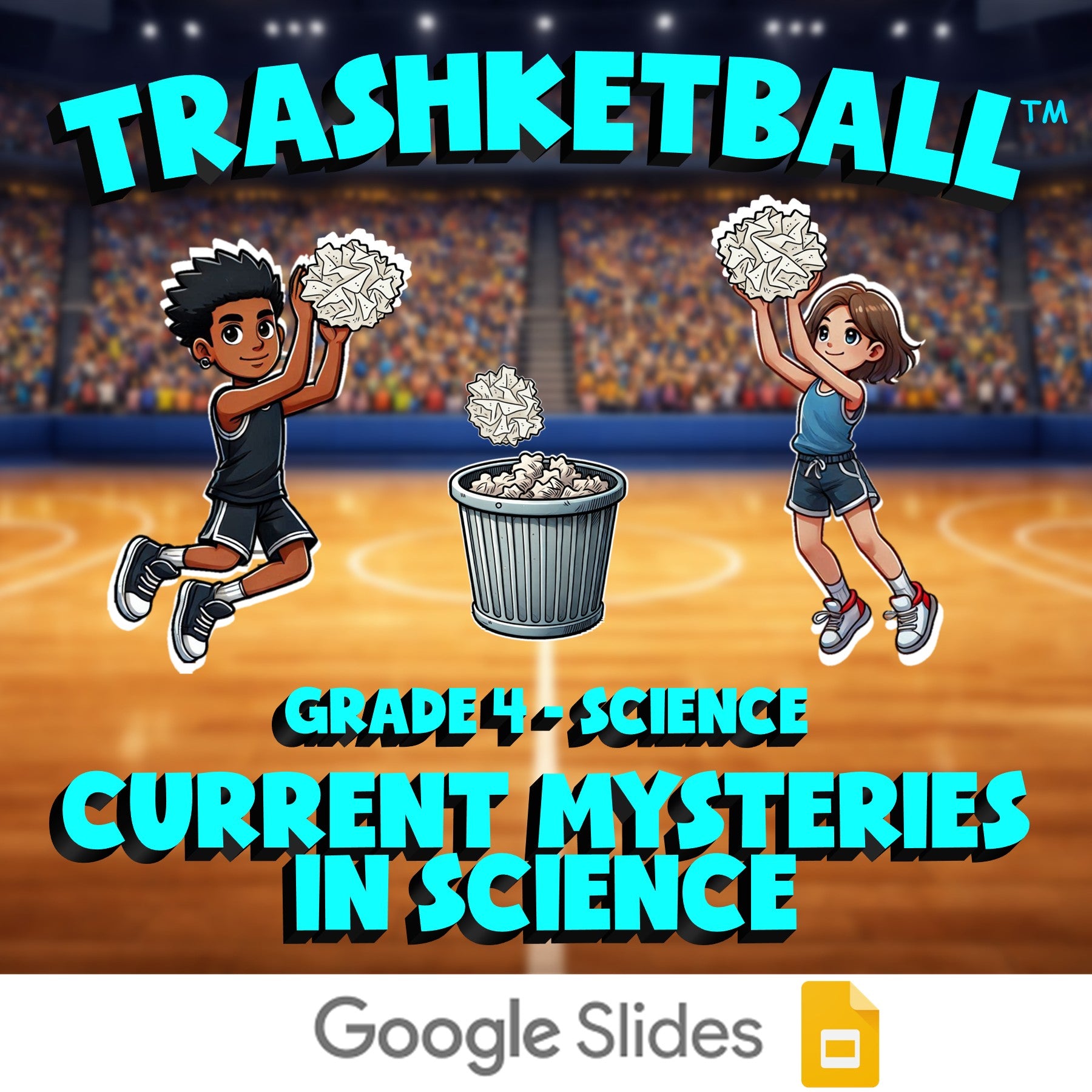 Current Mysteries in Science TRASHKETBALL Science Game - No Prep Grade 4 Review